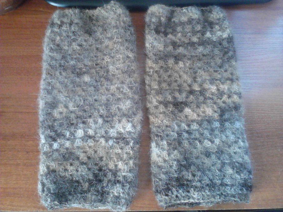 Наколенник из собачьей шерсти