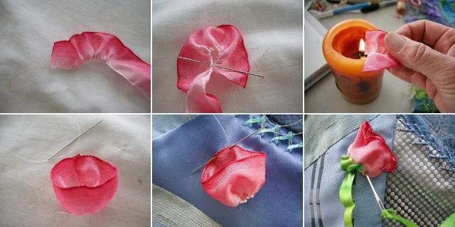 Как сделать цветы из ткани своими руками?