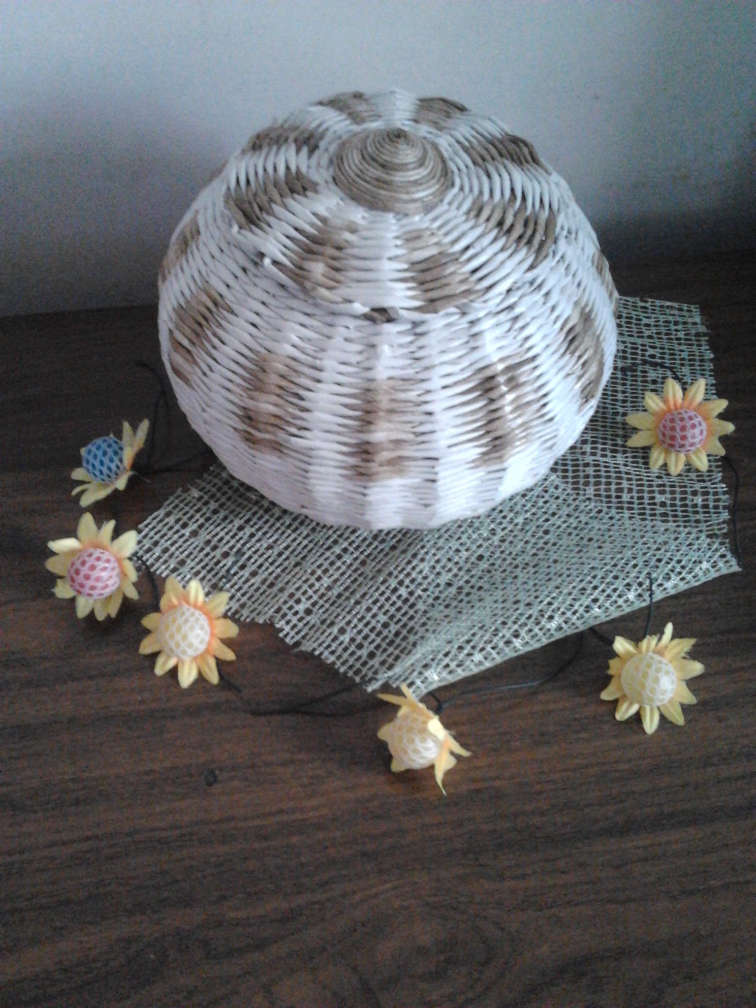 Плетеная "Бомбоньерка"