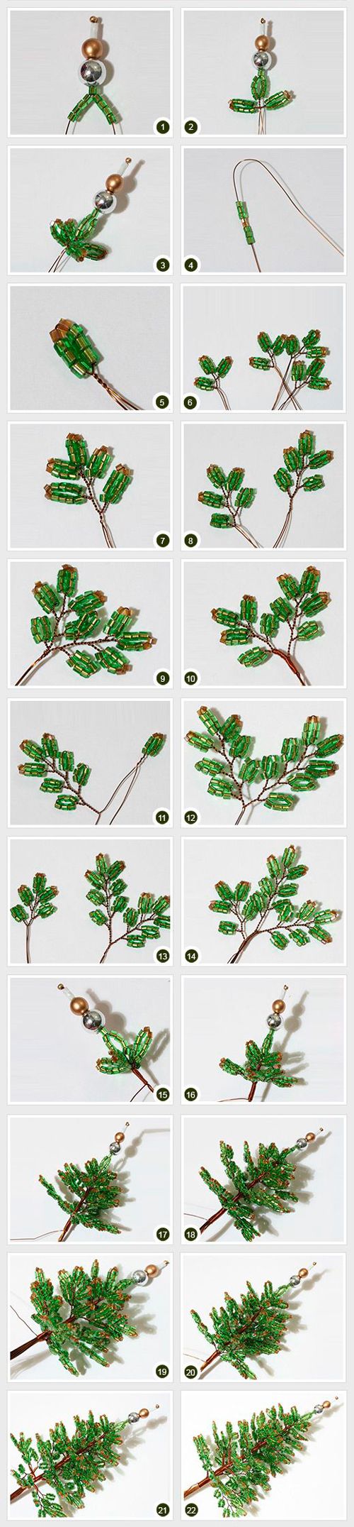 мастер класс елка своими руками из бисера | Дзен