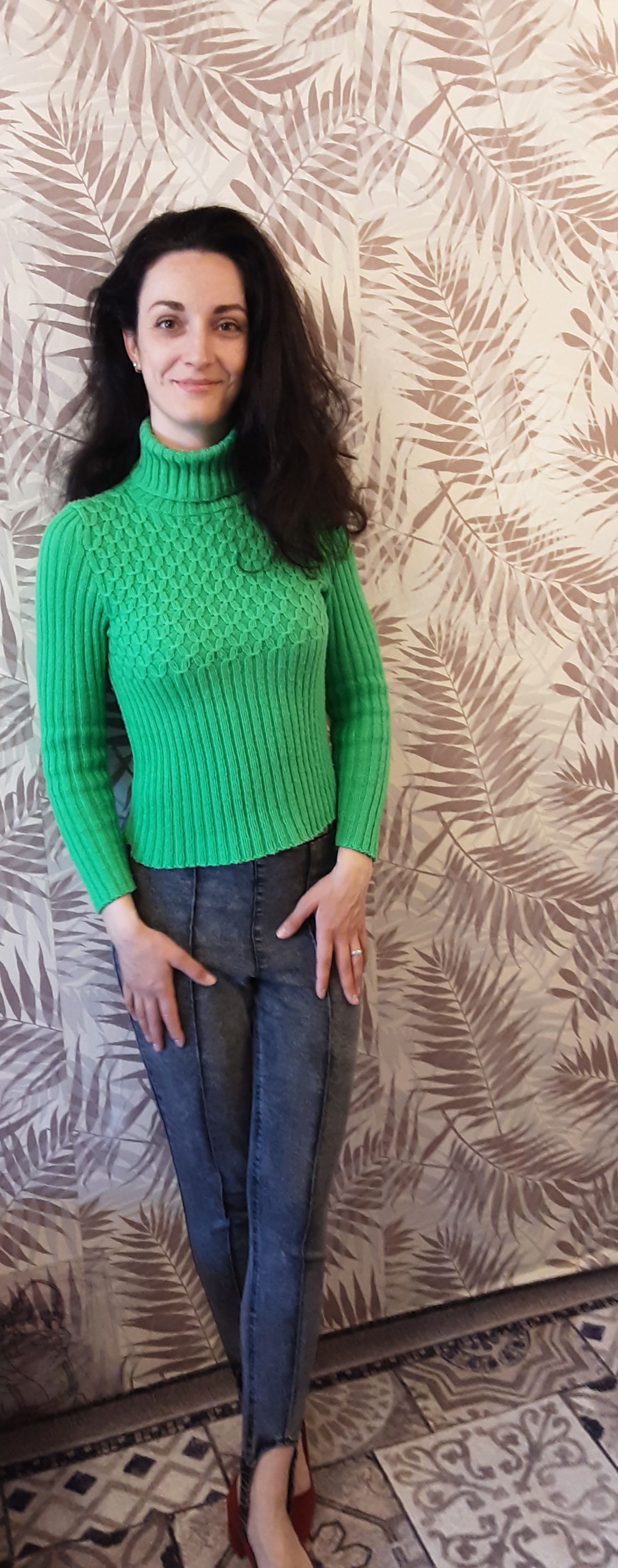 вязание женский свитер спицы
