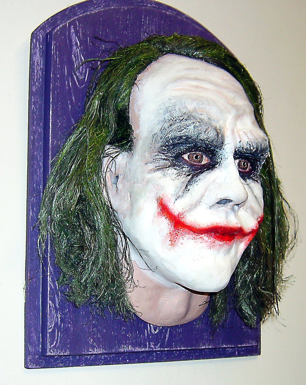 ручнаяработа joker папьемаше джокер декорнастену