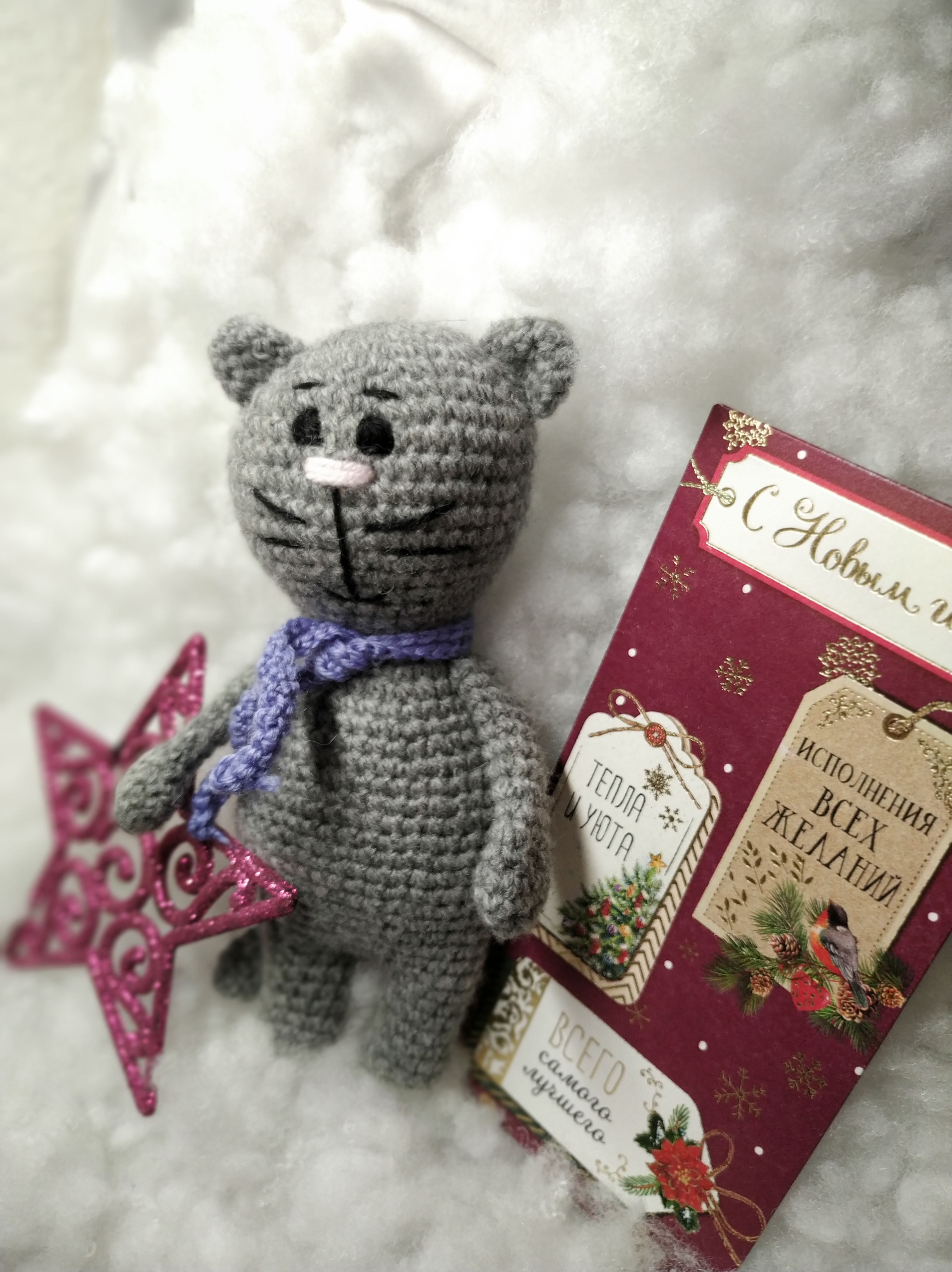 игрушка котик кот подарок