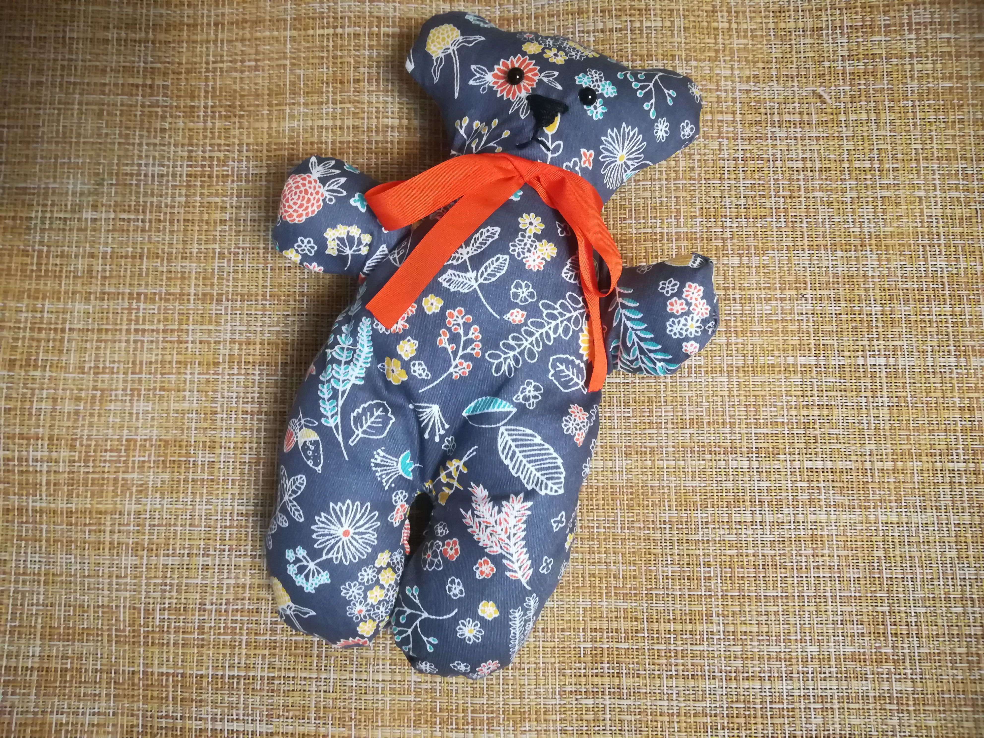 мишка игрушка для малышей текстильная