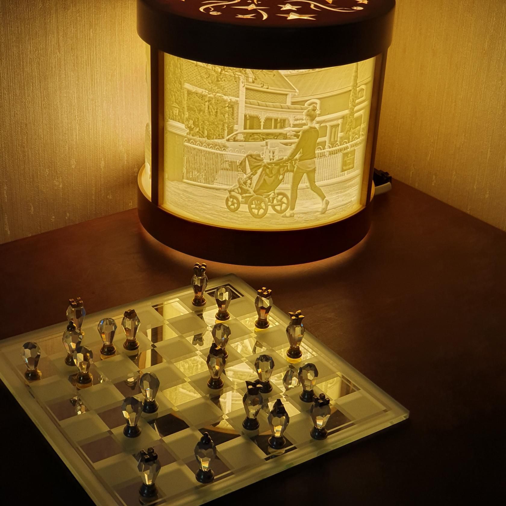 maker3d светильник 3dпечать литофания lithophane