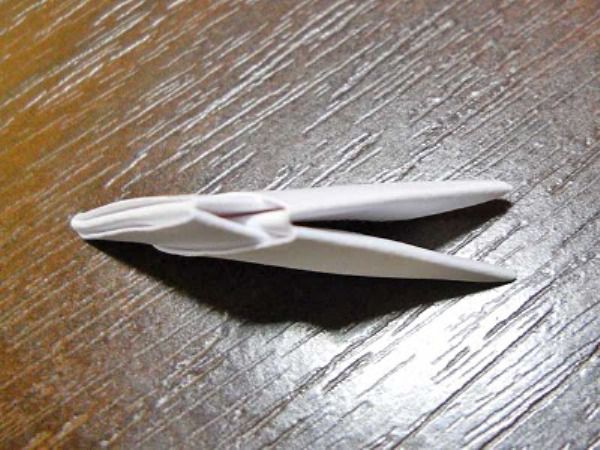 Оригами из бумаги: лебедь 16