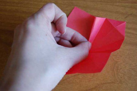 Оригами из бумаги цветы 21