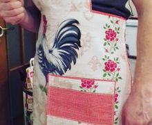 Мужской фартук"Петушок-Петя", на заказ