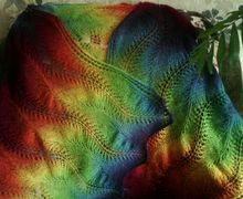 Свяжу на заказ палантин из кауни