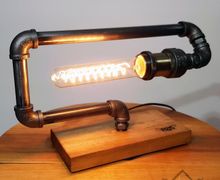 Лампа настольная "Горизонт" в стиле Лофт