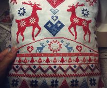 Подушка "Олени"