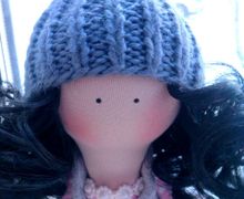 Кукла интерьерная,текстильная