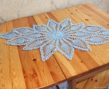 Салфетка ажурная с люрексом1