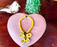 Браслет из бисера "Бабочка 2"