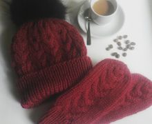 Зимний набор " Спелая вишня"