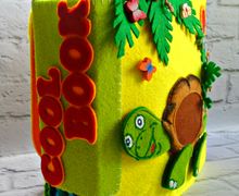 Развивающая книжка из фетра