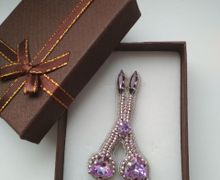 брошь НОЖНИЦЫ