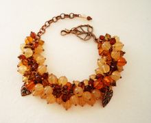 Браслет "Краски осени"