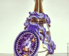 МК"Украшение из бисера и натурального камня"