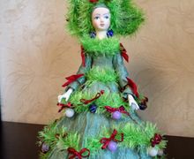 Кукла-шкатулка Ёлочка