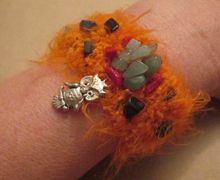 Авторский браслет "Совушка"