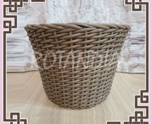 Кашпо из ротанга