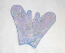 Варежки валяные женские