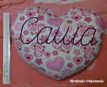 Авторская подушка сердце