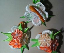 Украшение для волос (пара). Резиночки для девочек