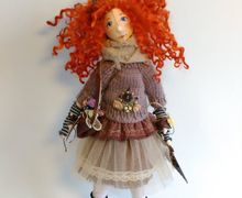 Текстильная кукла. Авторская работа