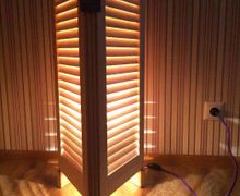 Светильник торшер ручной работы