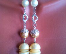 Серьги Жемчужное барокко