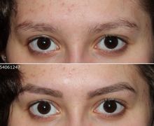 Окраска бровей и ресниц 