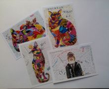 наборы авторских открыток