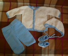 вязаный комплектик