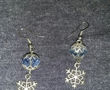 Серьги "Снежинка"
