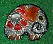 Брошь-слоник