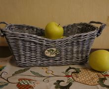 Плетеная корзина для хлеба или фруктов