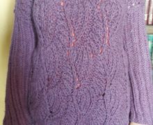 Теплый свитер (пуловер)