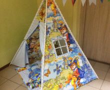 Кот в сапогах - вигвам, игровой комплект