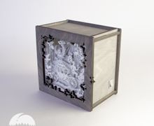 Ночник из дерева