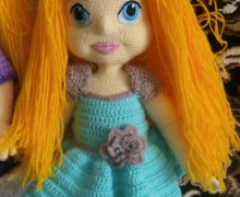 Вязаная кукла (50 см)