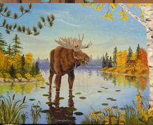 Завтрак лося