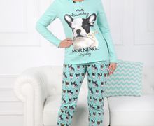 Трикотажная пижама "Бульдог"