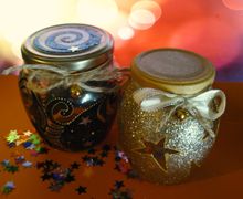 Декоративная баночка с бубенчиком