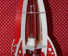 Космическая настольная лампа "Ракета".