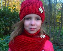 Снуд "Красная осень"