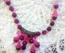 Ожерелье ручной работы "Ягодка"