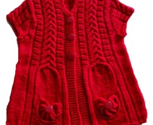 Жилет для девочки