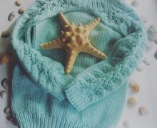 Свитер"Сладкая мята"